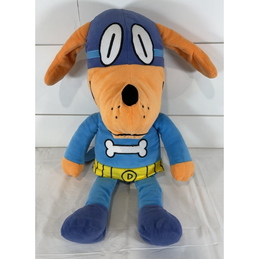 Dav Pilkey Dog Man Bark Knight 18" Stuffed Character Plush Pillow Figure Toy